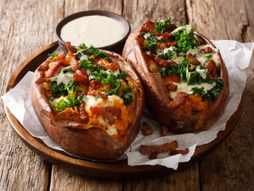 Pečeni sladak krompir