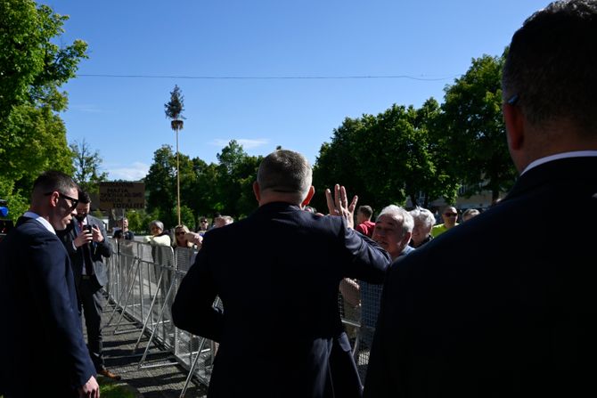 Robert Fico Slovačka Handlova