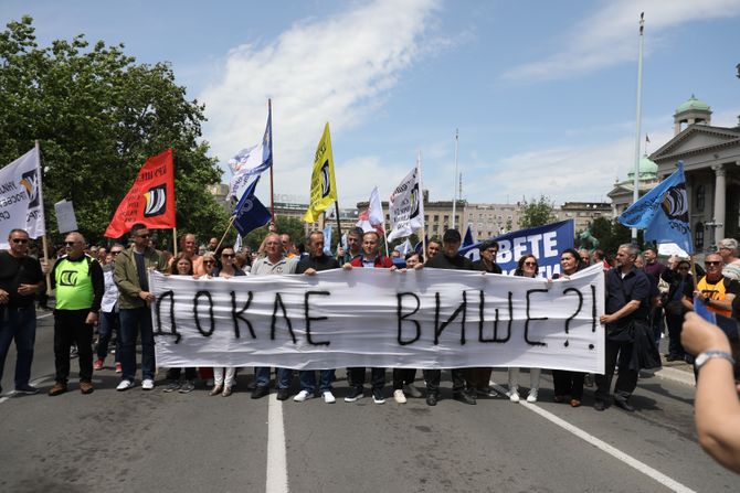 Protest prosvetnih radnika