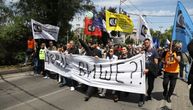 Education sector workers stage protest in central Belgrade: Outraged by violence, they repeat these words