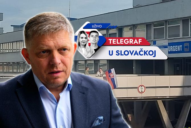 Telegraf u Slovačkoj Slovačka Banska Bistrica bolnica u kojoj je Robert Fico