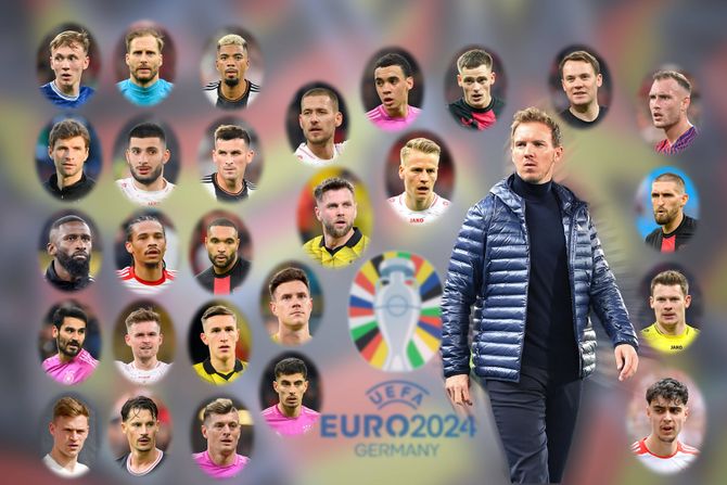 Julijan Nagelsman, Fudbalska reprezentacija Nemačke, EURO 2024