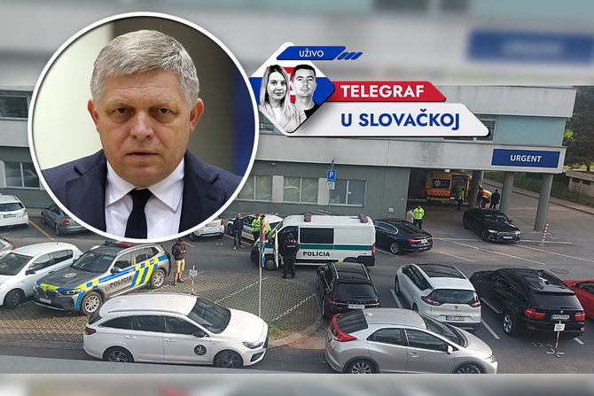 Telegraf u Slovačkoj Slovačka Banska Bistrica bolnica u kojoj je Robert Fico