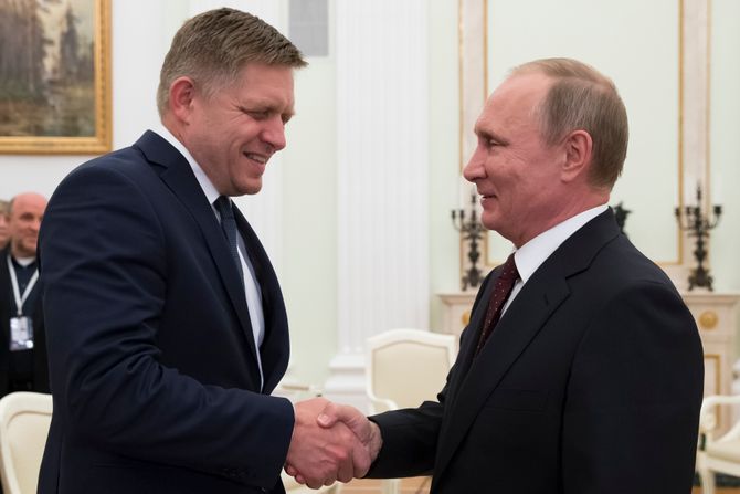 Robert Fico Vladimir Putin