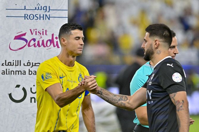 Kristijano Ronaldo, Aleksandar Mitrović, FK Al Hilal, FK Al Nasr