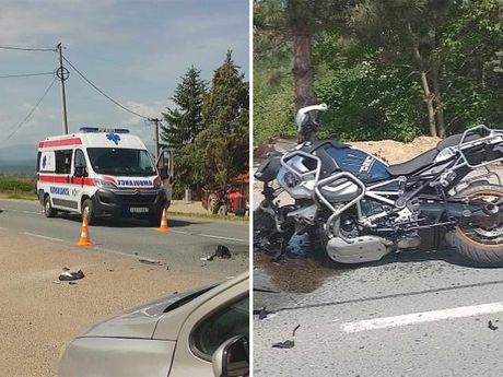 Saobraćajna nesreća Šabac motociklista