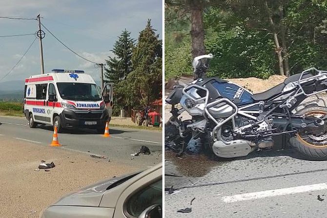 Saobraćajna nesreća Šabac motociklista