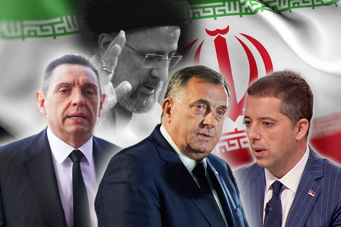 Aleksandar Vulin Milorad Dodik Marko Đurić Iran Raisi saučešće