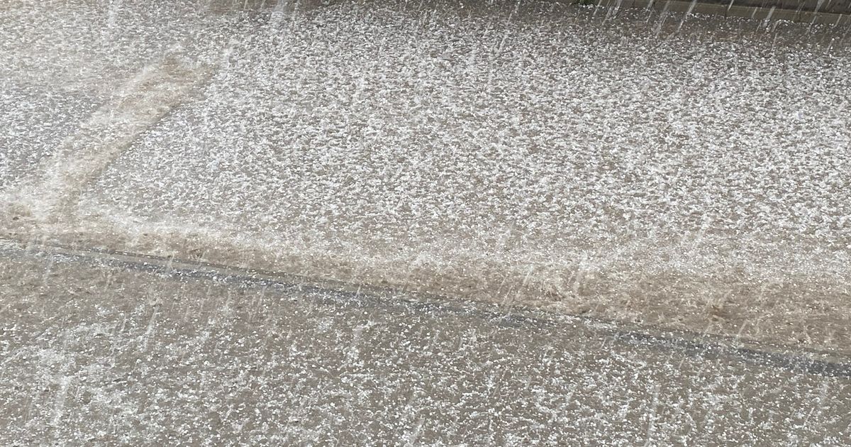 Serbian hail turned white in the middle of May: Look at these images, here's what happened after the terrible storm