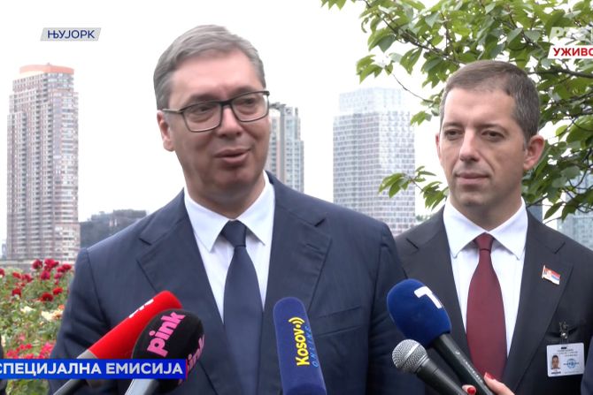 Aleksandar Vučić nakon glasanja