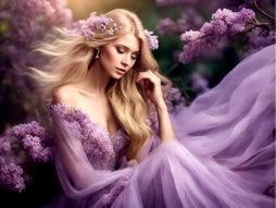 devojka, ljubičasto, zodijak, astrologija