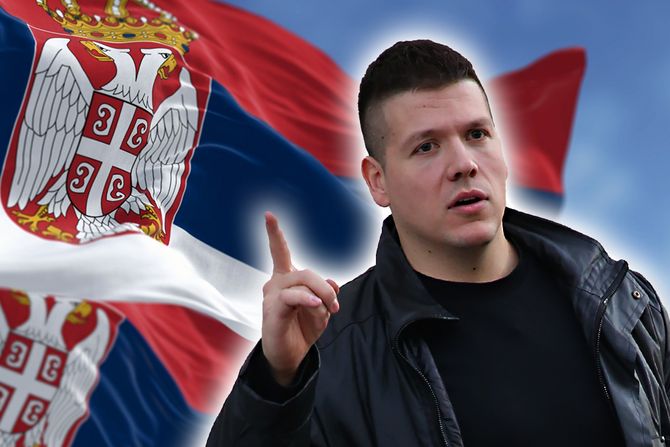 Sloba Radanović Srbija zastava