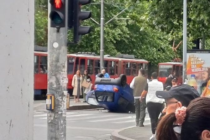 Saobraćajna nesreća Batutova - Bulevar