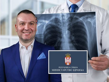dr Mihailo Stjepanović, pregled pluća
