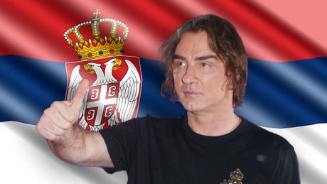 Željko Mitrović srpska zastava