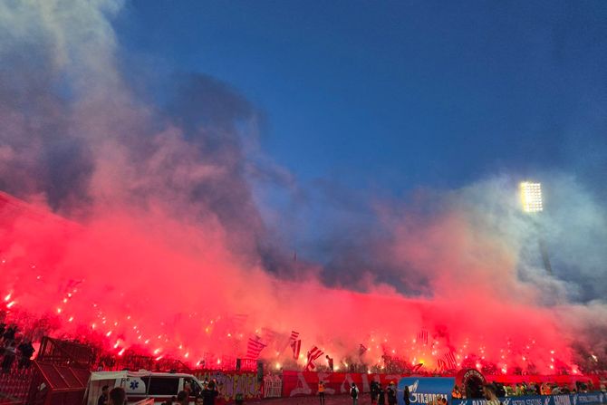 Delije Sever, bakljada