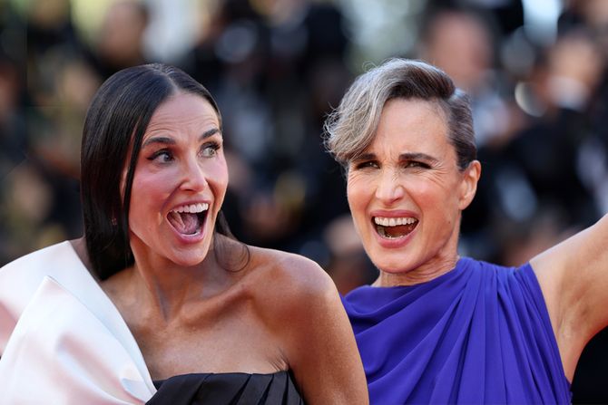 Demi Mur i Endi Mekdauel Kanski festival Demi Mur i Endi Mekdauel Kanski festival