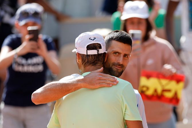 Novak Đoković i Rafael Nadal