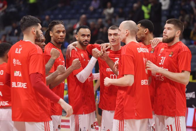 Fredi Gilespi, KK Crvena zvezda, Adam Hanga, Stefan Lazarević, Rokas Gedraitis