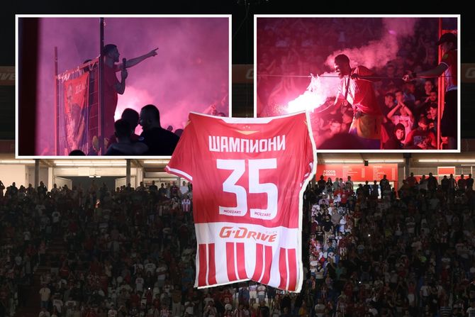 FK Crvena zvezda proslava