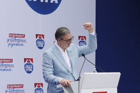 Predizborni skup SNS Valjevo Aleksandar Vučić