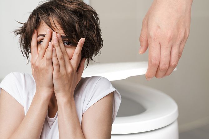 Udav u wc šolji Udav u wc šolji