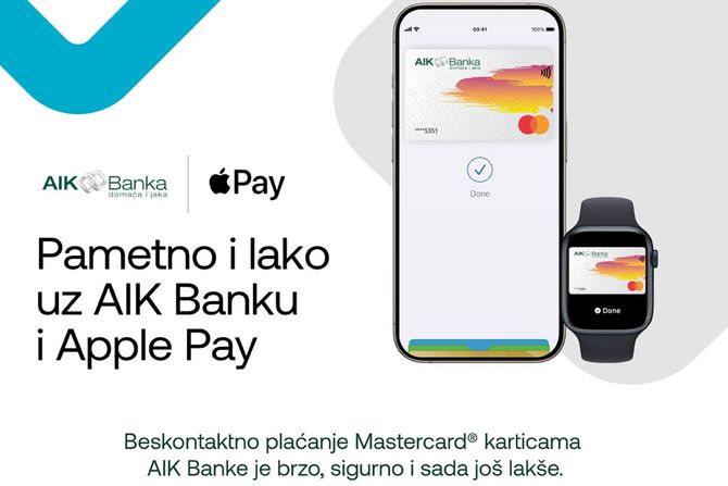 AIK Banka Apple pay