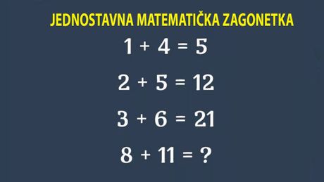 Jednostavna matematička zagonetka
