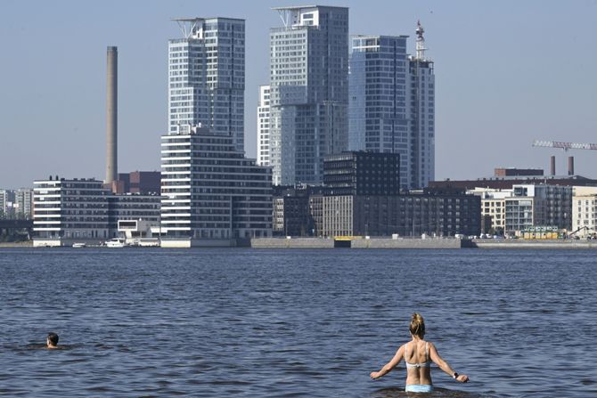 Finska vrućina temperatura vreme