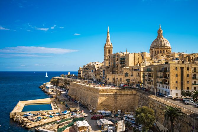 Valletta, the capital of Malta