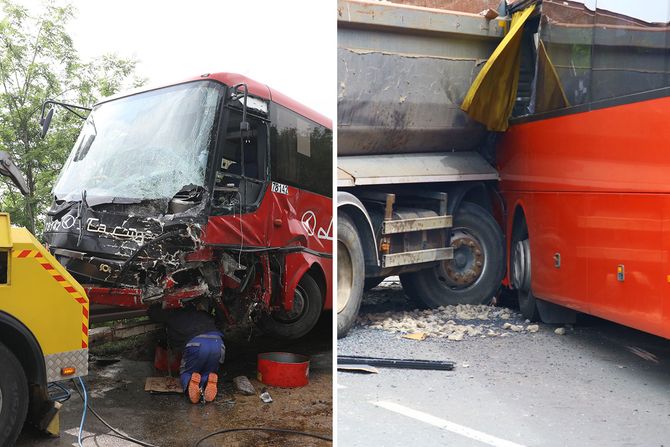 Saobraćajna nesreća autobus