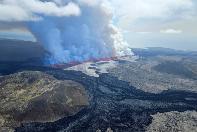 Erupcija vulkana na Islandu