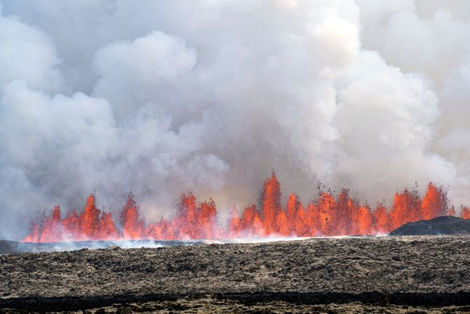 Erupcija vulkana na Islandu