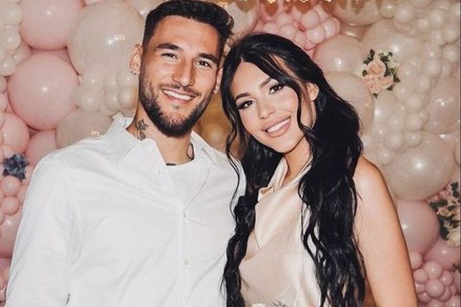 Anastasija Ražnatović i Nemanja Gudelj Anastasija Ražnatović i Nemanja Gudelj