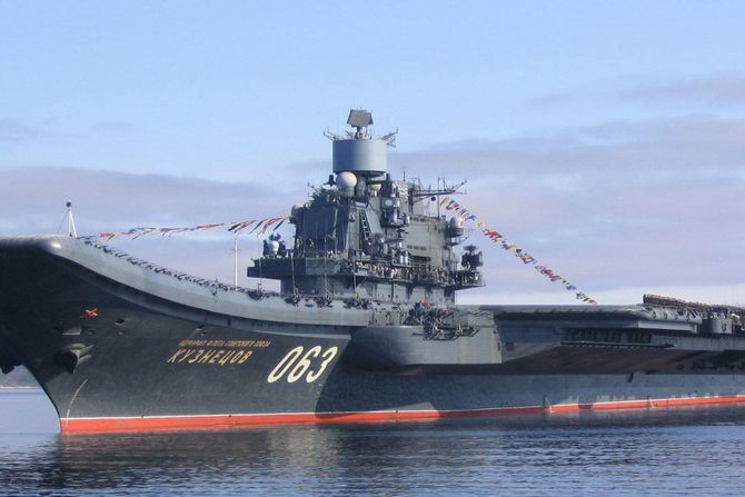 Ruski nosač aviona Admiral Kuznetsov