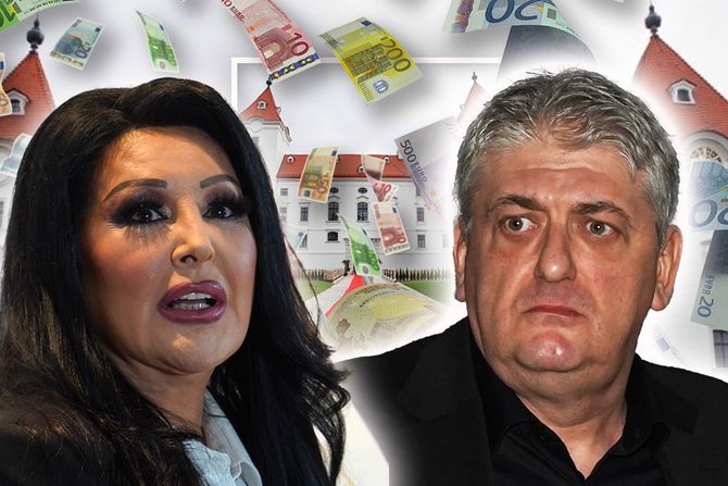 Dragana Mirković Toni Bijelić dvorac novac