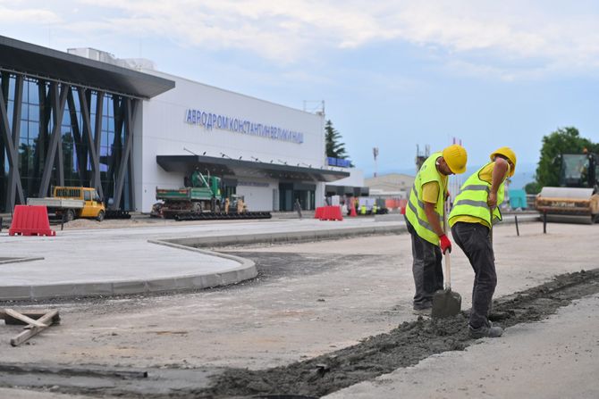 Goran Vesić Niš Aerodrom Konstantin Veliki Radovi