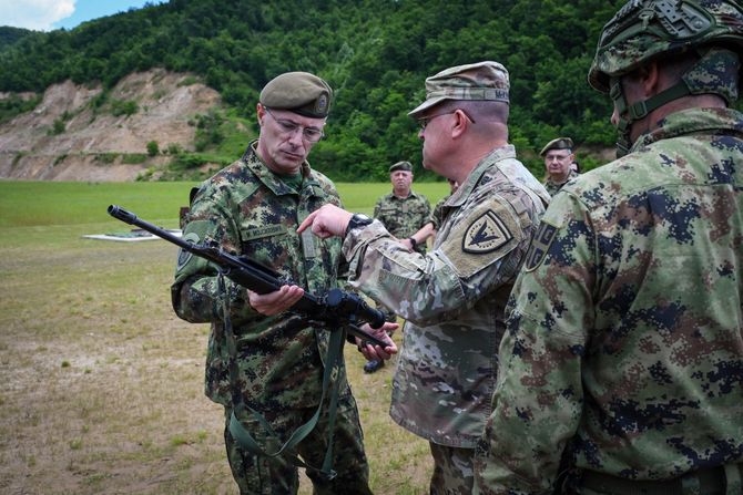 Vojska Vrtogoš Vranje strelišni kompleks vatrena obuka