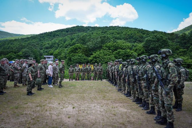 Vojska Vrtogoš Vranje strelišni kompleks vatrena obuka