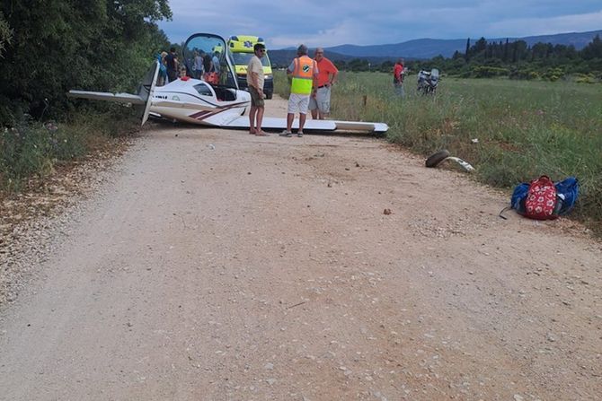 Avion Hrvatska Pao avion u Hrvatskoj