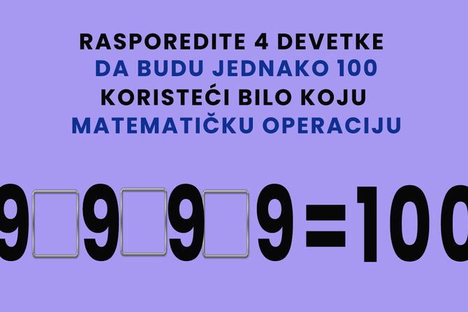 Test mozgalica 100 Test mozgalica 100