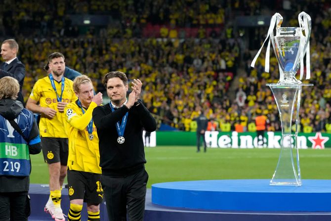 Liga šampiona finale Borusija Dortmund Real Madrid pobeda slavlje trofej