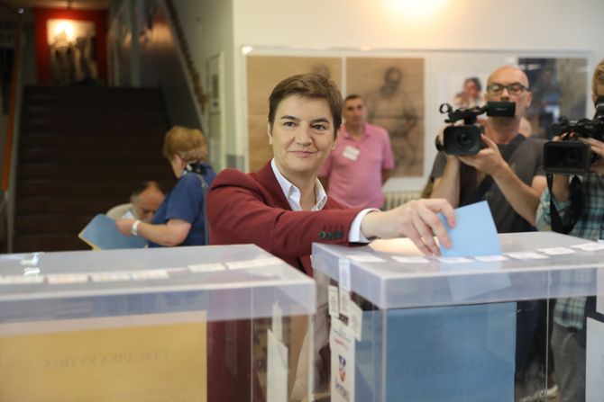 Ana Brnabić, Lokalni izbori 2024