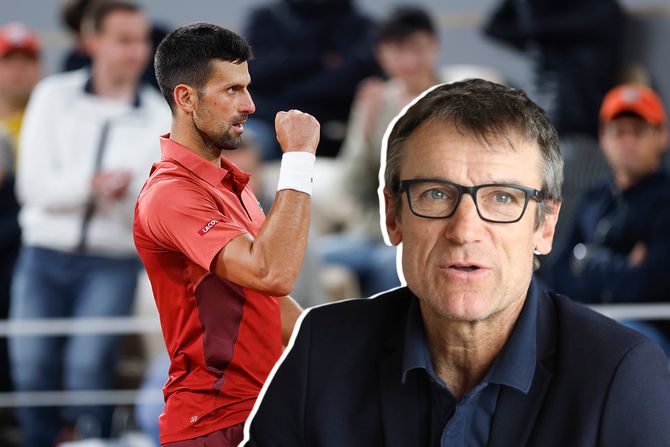 Mats Vilander, Novak Đoković Mats Vilander, Novak Đoković