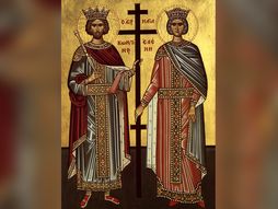 Sveti car Konstantin i carica Jelena