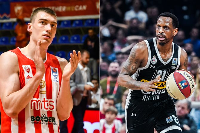 Stefan Lazarević, Džejms Naneli, KK Crvena zvezda, KK Partizan