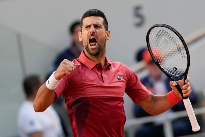 Novak Đoković Rolan Garos 2024 Novak Đoković Rolan Garos 2024
