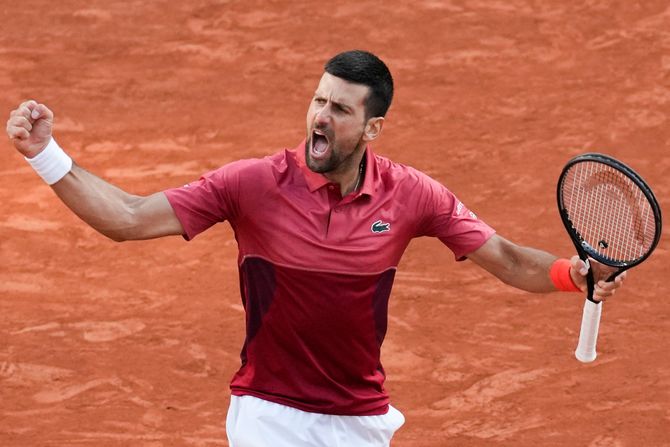 Novak Đoković Rolan Garos 2024 Novak Đoković Rolan Garos 2024