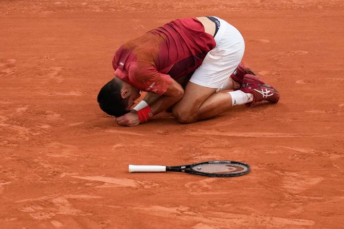 Novak Đoković Rolan Garos 2024 Novak Đoković Rolan Garos 2024
