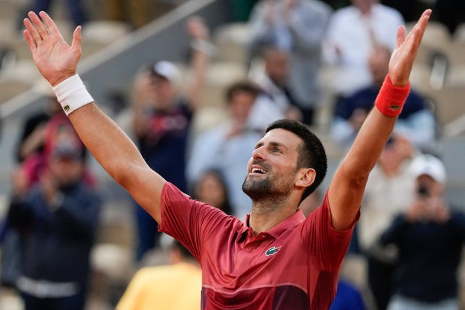 Novak Đoković Rolan Garos 2024 Novak Đoković Rolan Garos 2024